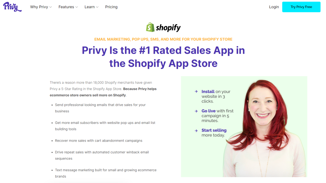 Privy - Pop Ups, Email, & SMS