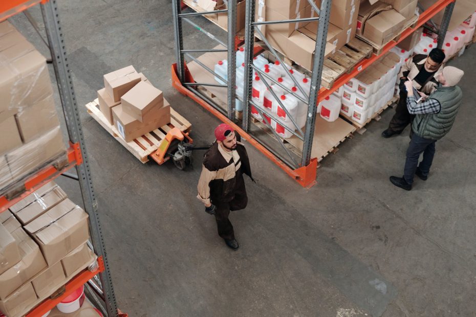 Tracking in a fulfillment warehouse